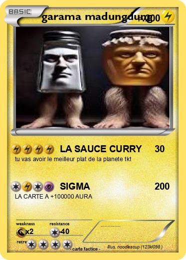 Pokemon garama madungdung