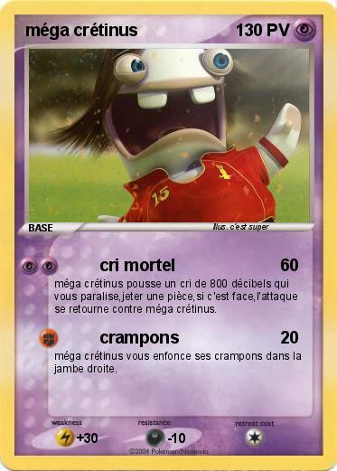 Pokemon méga crétinus