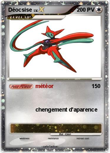 Pokemon Déocsise