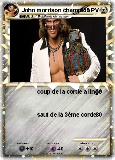 Pokemon John morrison champion