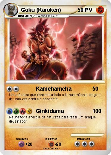 Pokemon Goku (Kaioken)