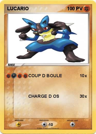 Pokemon LUCARIO