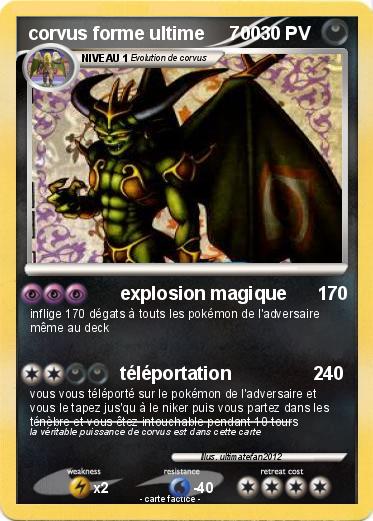 Pokemon corvus forme ultime     700