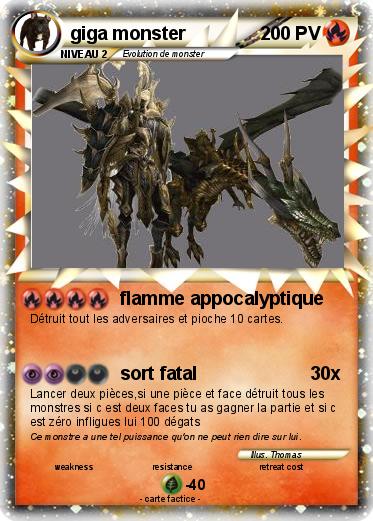 Pokemon giga monster