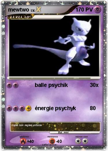 Pokemon mewtwo