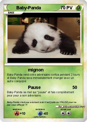 Pokemon Baby-Panda