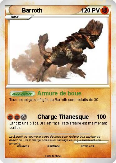 Pokemon Barroth