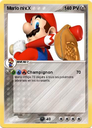 Pokemon Mario niv.X