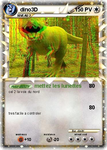 Pokemon dino3D
