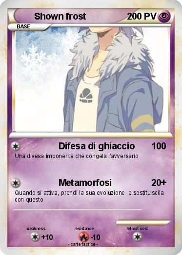 Pokemon Shown frost