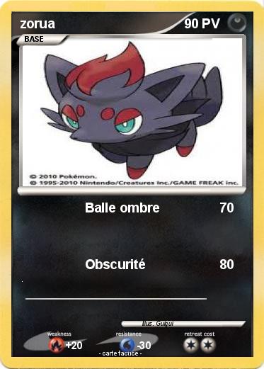 Pokemon zorua