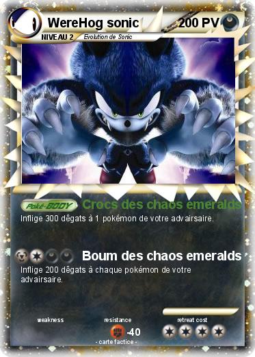 Pokemon WereHog sonic