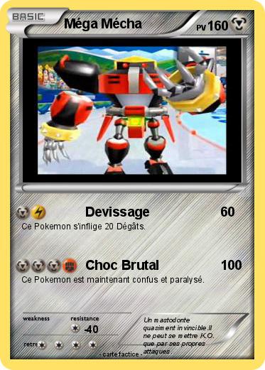 Pokemon Méga Mécha
