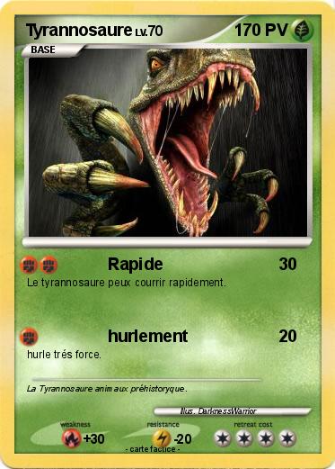 Pokemon Tyrannosaure