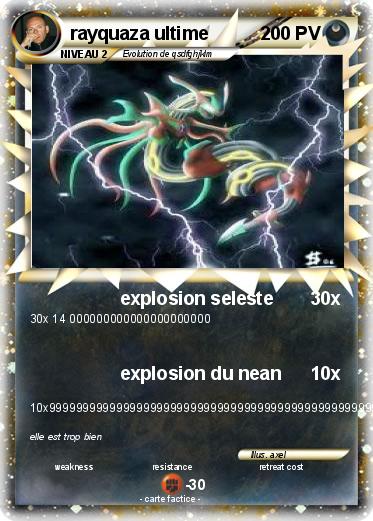 Pokemon rayquaza ultime