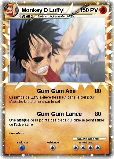 Pokemon Monkey D Luffy