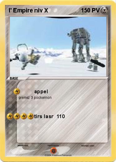 Pokemon l' Empire niv X