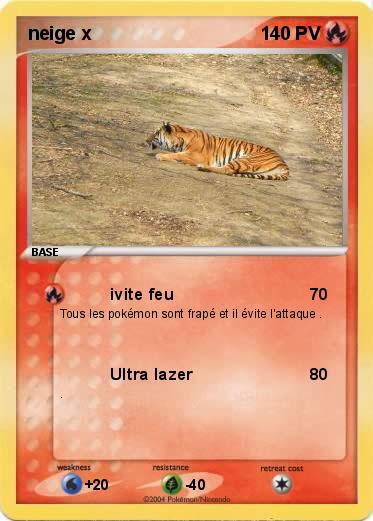 Pokemon neige x