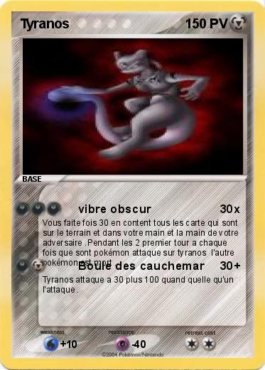 Pokemon Tyranos