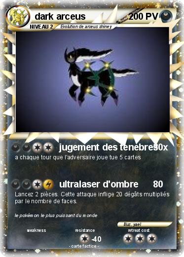 Pokemon dark arceus