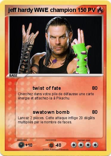 Pokemon jeff hardy WWE champion
