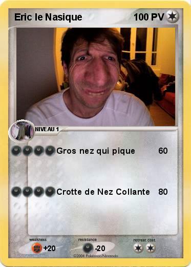 Pokemon Eric le Nasique