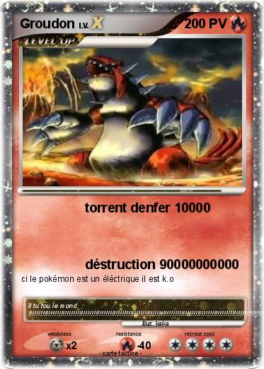 Pokemon Groudon