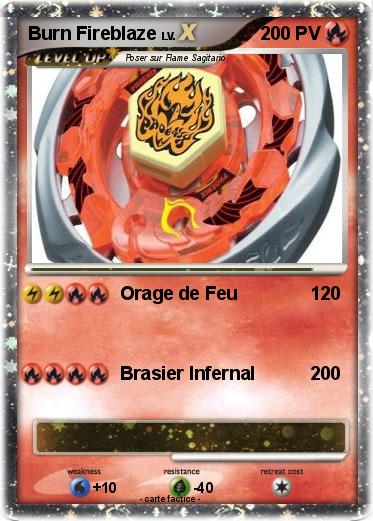 Pokemon Burn Fireblaze