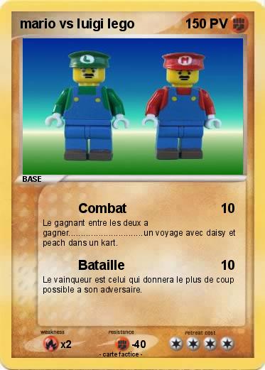 Pokemon mario vs luigi lego