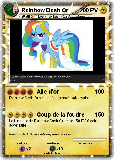 Pokemon Rainbow Dash Or