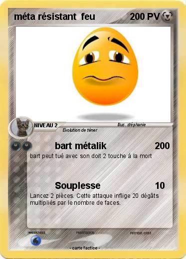 Pokemon méta résistant  feu