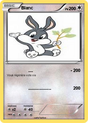 Pokemon Blanc