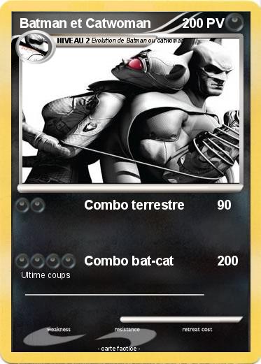 Pokemon Batman et Catwoman