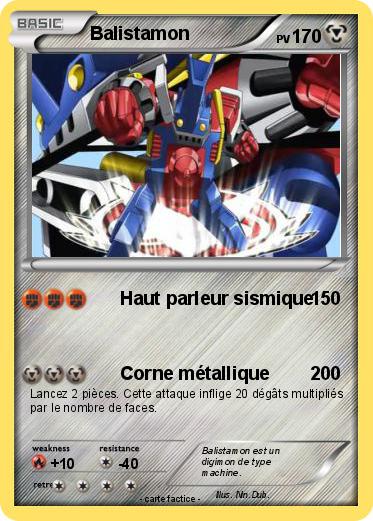 Pokemon Balistamon