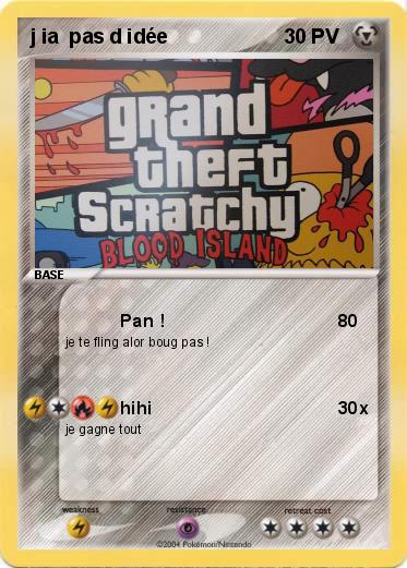 Pokemon j ia  pas d idée