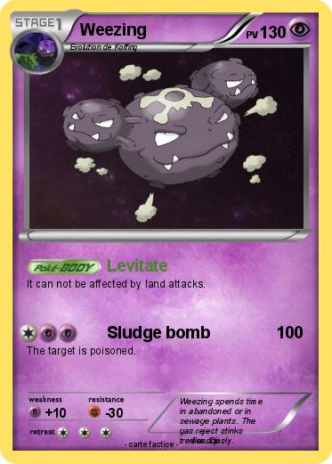 Pokemon Weezing
