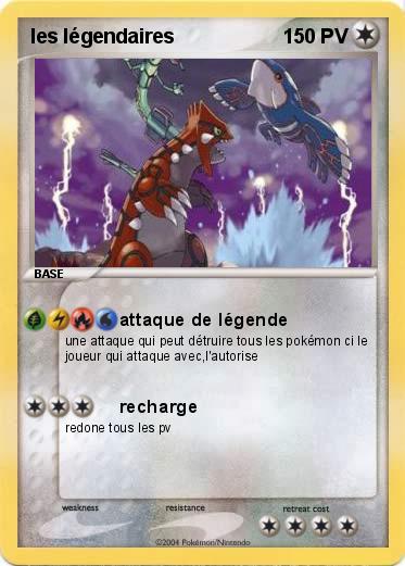 Pokemon les légendaires