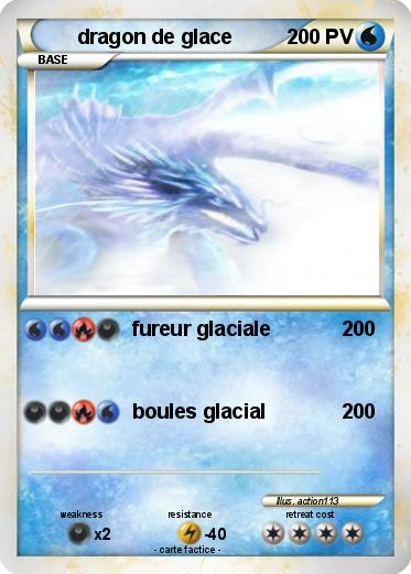 Pokemon dragon de glace