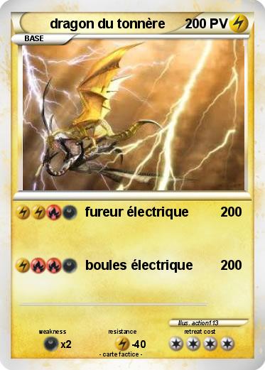 Pokemon dragon du tonnère