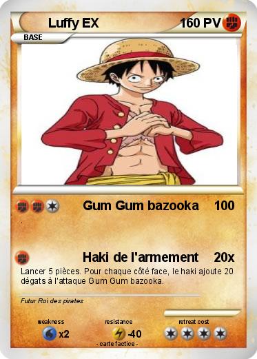 Pokemon Luffy EX