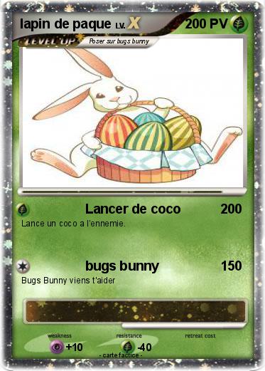 Pokemon lapin de paque