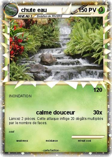 Pokemon chute eau