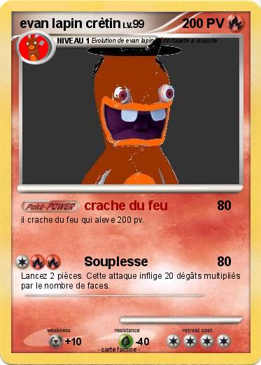 Pokemon evan lapin crètin