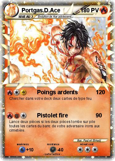 Pokemon Portgas.D.Ace