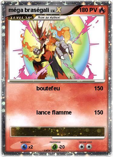 Pokemon méga braségali