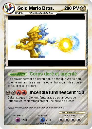 Pokemon Gold Mario Bros.