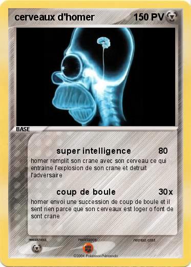Pokemon cerveaux d'homer
