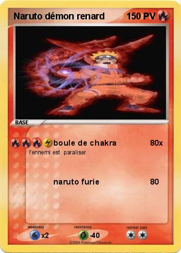 Pokemon Naruto démon renard