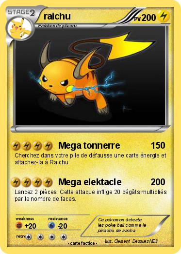 Pokemon raichu