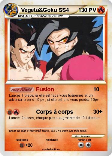 Pokemon Vegeta&Goku SS4